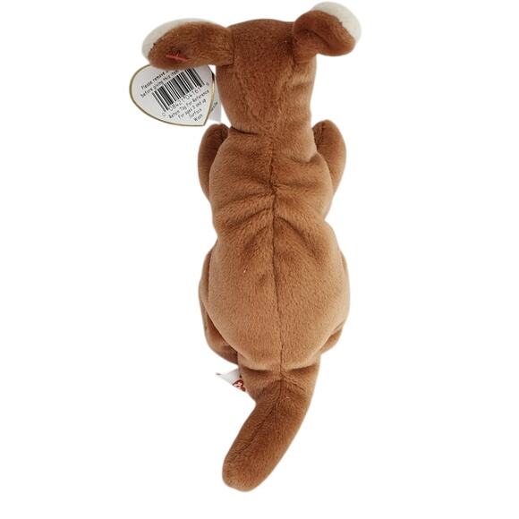 Ty Beanie Baby Pouch the Kangaroo 1996 Retired MWMT Vintage Collectible Plush - Picture 5 of 14